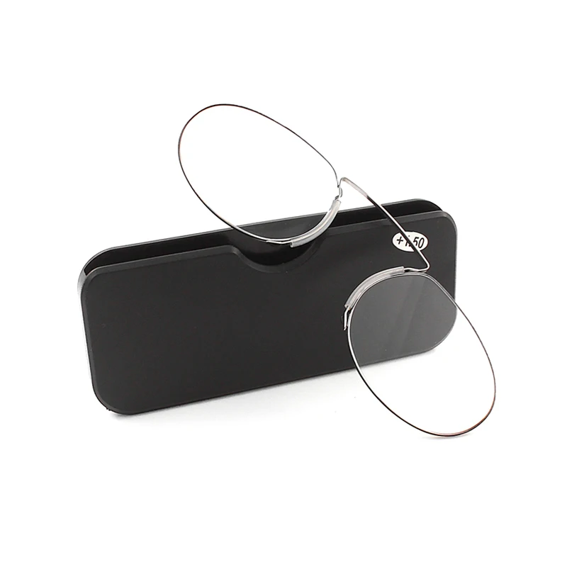 Foam Nose Glasses Clip Nose Reading Glasses for Men Magnifying Glasses Women Dioptre Glasses Focus Plus Pince-nez with Case
Foam Nose Glasses Clip Nose Reading Glasses for Men Magnifying Glasses Women Dioptre Glasses Focus Plus Pince-nez with Case