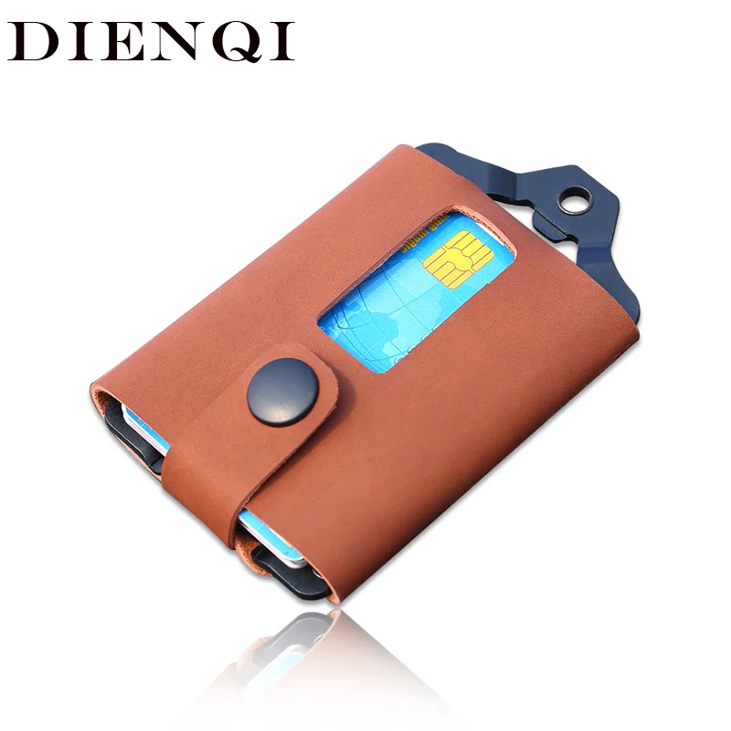 DIENQI 2021 Rfid Card Holder Men Wallets Genuine Leather Slim Mini Smart Magic Wallet Money Bag Purse Small Male Pocsafe Walet
DIENQI 2021 Rfid Card Holder Men Wallets Genuine Leather Slim Mini Smart Magic Wallet Money Bag Purse Small Male Pocsafe Walet
