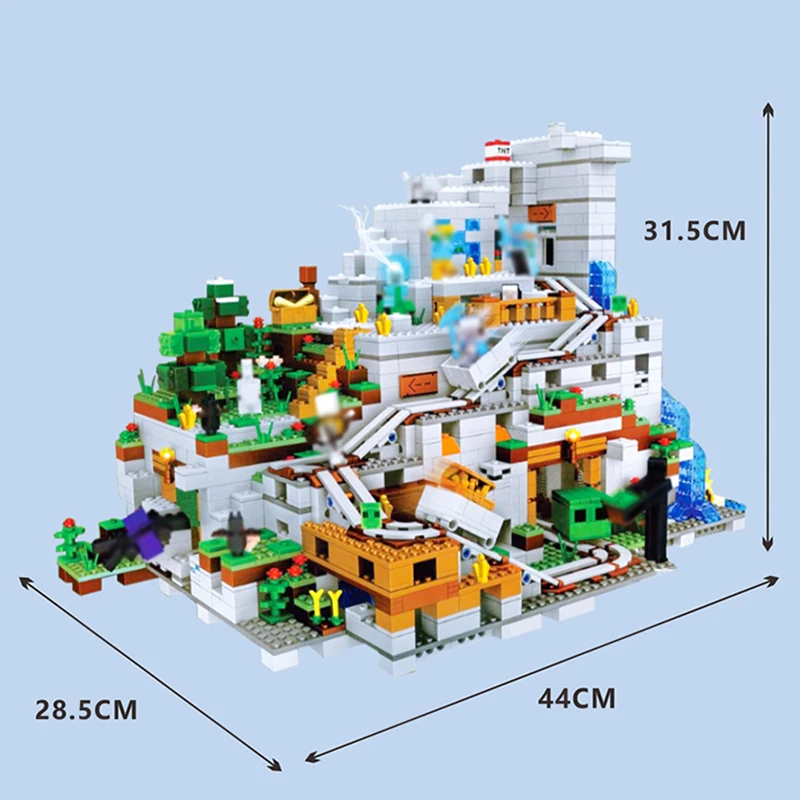 With 13 MINI Figures Building Blocks Bricks The Mountain Cave My World Educational Toys Birthday Christmas Gifts
With 13 MINI Figures Building Blocks Bricks The Mountain Cave My World Educational Toys Birthday Christmas Gifts