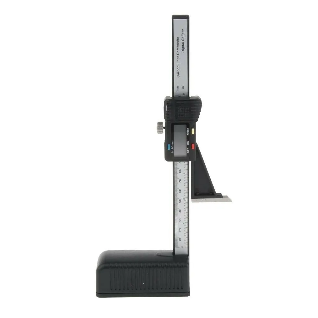1 Pcs Height Ruler 0-150MM Electronic Digital Height Gauge Woodworking Bench Saw Height Gauge CR2032 3V Battery (not Included)
1 Pcs Height Ruler 0-150MM Electronic Digital Height Gauge Woodworking Bench Saw Height Gauge CR2032 3V Battery (not Included)