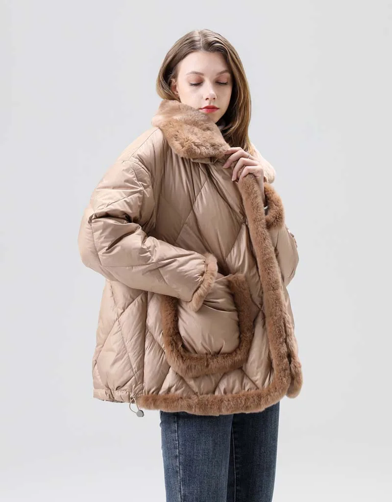 FAKUNTN 2021 Winter Korean Down Cotton Bread Coat Thick Outerwear Women's Fur Lapel Collar Warm Jackets Female Padded Clothes
FAKUNTN 2021 Winter Korean Down Cotton Bread Coat Thick Outerwear Women's Fur Lapel Collar Warm Jackets Female Padded Clothes