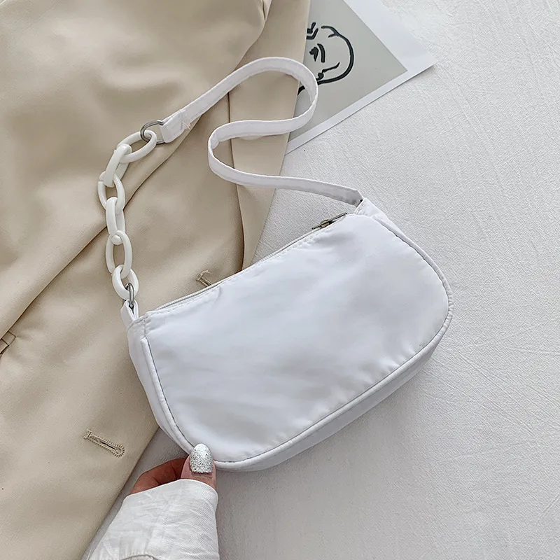 Women's Bag Nylon Handbag Simple Daily Travel Underarm Bags Shoulder Bags Female Shopping Casual Wild Totes Purse
Women's Bag Nylon Handbag Simple Daily Travel Underarm Bags Shoulder Bags Female Shopping Casual Wild Totes Purse