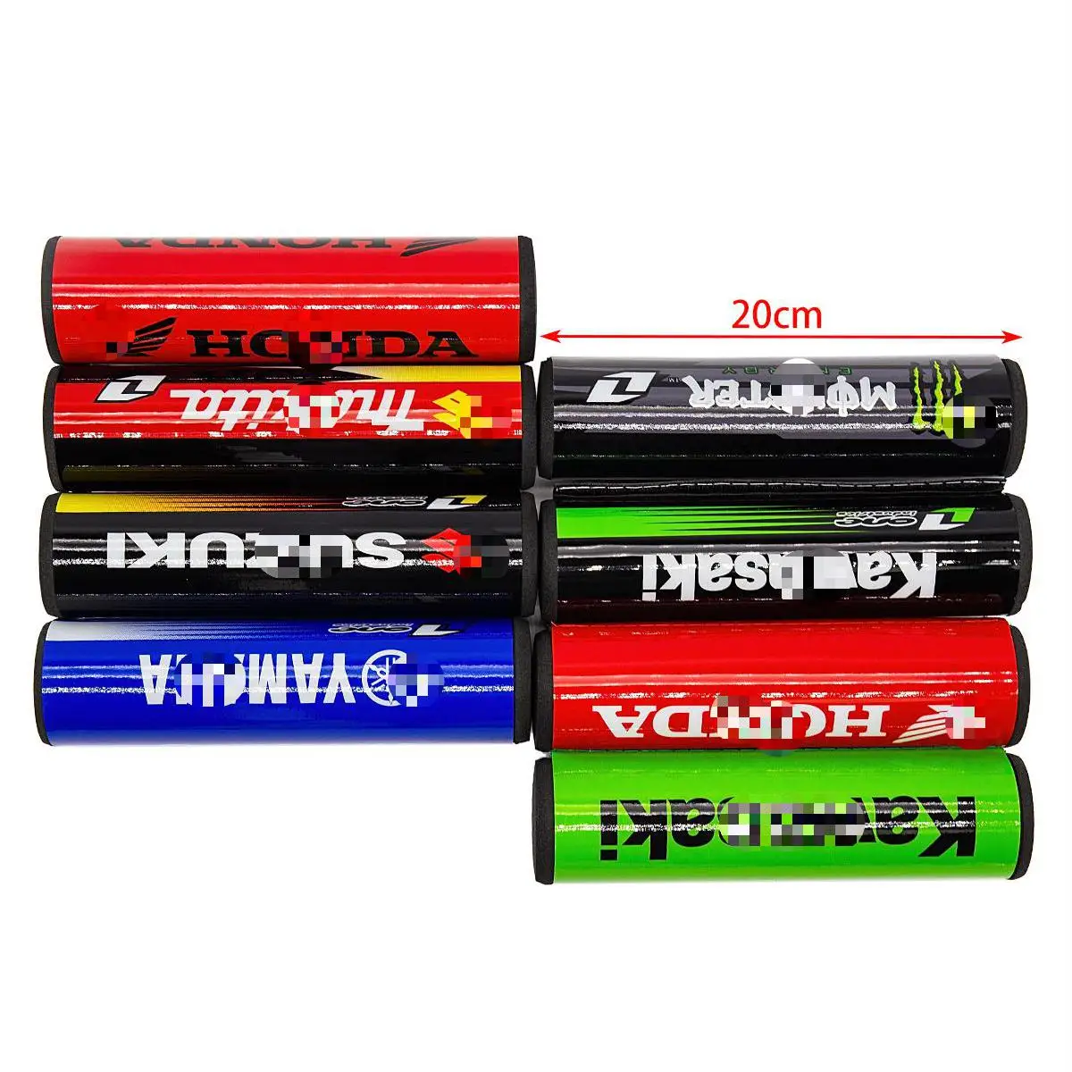 20cm 7/8" Handlebar Crossbar Bar Pad Round Bar Handlebars Pads Dirt Pit Bike Motocross Motorcycle ATV Quad Chest Protector
20cm 7/8" Handlebar Crossbar Bar Pad Round Bar Handlebars Pads Dirt Pit Bike Motocross Motorcycle ATV Quad Chest Protector