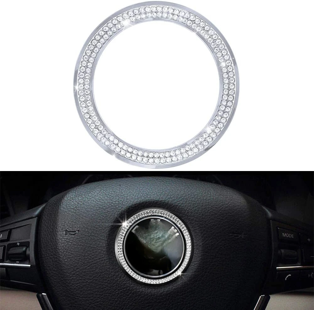 Crystal Steering Wheel Emblem Diamond Sticker for BMW E60 E60 E46 F30 E90 E65 E83 E39 E89 F15 E63 E92 3 4 5 6 7 Series X3 X5 X6
Crystal Steering Wheel Emblem Diamond Sticker for BMW E60 E60 E46 F30 E90 E65 E83 E39 E89 F15 E63 E92 3 4 5 6 7 Series X3 X5 X6