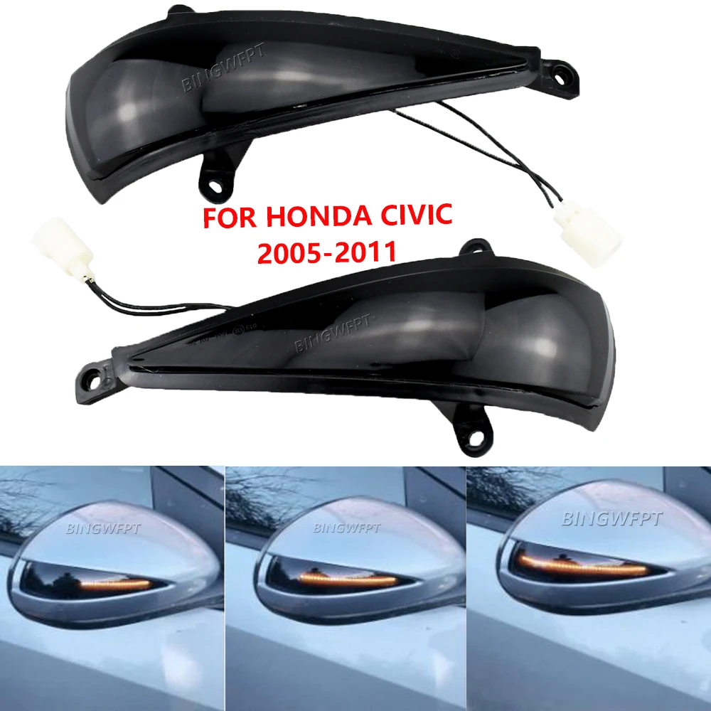 LED Dynamic Turn Signal Light For Honda Civic 2005-2011 Hatchback 3 door/5 door Type-S Type-R Mirror Indicator Blinker Lamp
LED Dynamic Turn Signal Light For Honda Civic 2005-2011 Hatchback 3 door/5 door Type-S Type-R Mirror Indicator Blinker Lamp