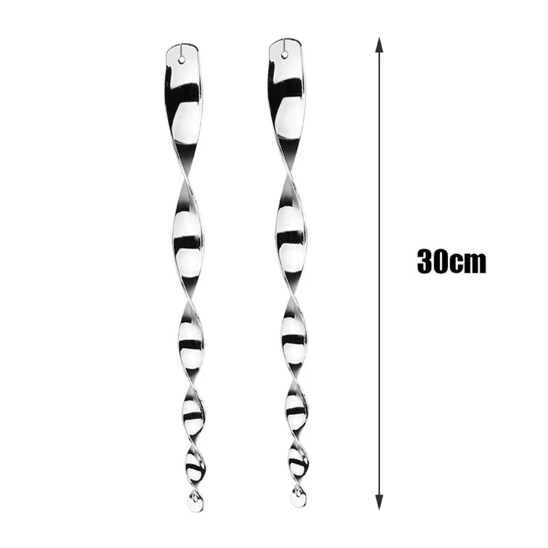 12pcs Bird Repellent Reflective Scare Rods Effective Hanging Bird Repellents Keep the Birds Away from Your Garden DNJ998
12pcs Bird Repellent Reflective Scare Rods Effective Hanging Bird Repellents Keep the Birds Away from Your Garden DNJ998