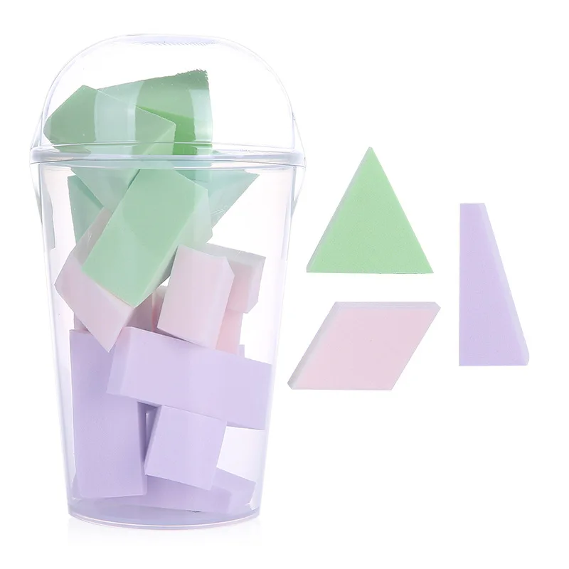 New Style Powder Puff 15 Pack Makeup Powder Puff Ice Cream Packed in Cup Makeup Tool A80140
New Style Powder Puff 15 Pack Makeup Powder Puff Ice Cream Packed in Cup Makeup Tool A80140