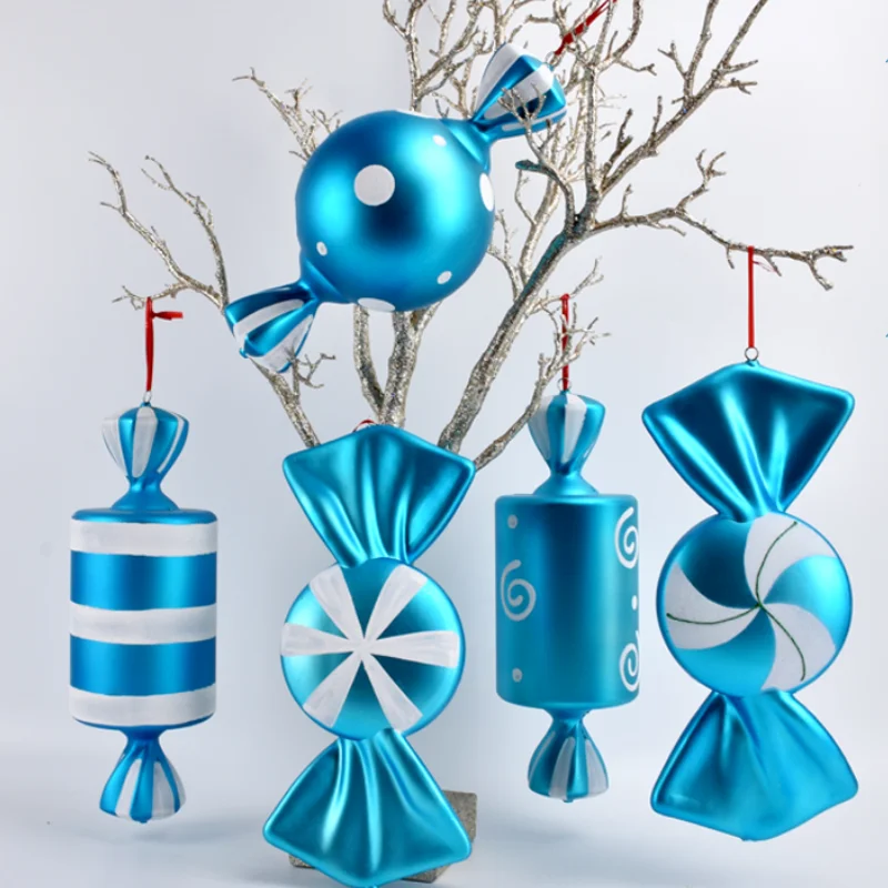 Blue Festival Decoration Christmas Ornaments 2021 Painted Candy Pendant Wedding Creative Boze Narodzenie Christmas Craft EB5CP
Blue Festival Decoration Christmas Ornaments 2021 Painted Candy Pendant Wedding Creative Boze Narodzenie Christmas Craft EB5CP