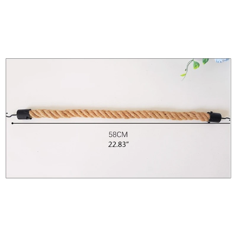 Винтажный настенный держатель для рулона ткани N0HB, декоративная полка ручной работы, веревка для полотенец из пеньковой веревки для домашн...
Винтажный настенный держатель для рулона ткани N0HB, декоративная полка ручной работы, веревка для полотенец из пеньковой веревки для домашн...