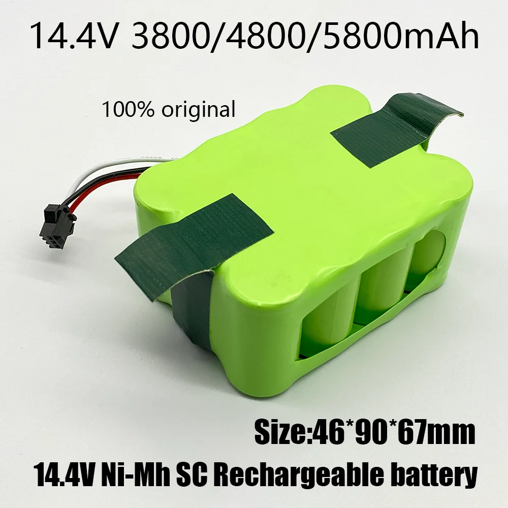 Новинка, перезаряжаемая батарея 14,4 В Ni-MH SC 5800 мач для пылесоса KV8 XR210 XR510 XR210A XR210B XR510B XR510C
Новинка, перезаряжаемая батарея 14,4 В Ni-MH SC 5800 мач для пылесоса KV8 XR210 XR510 XR210A XR210B XR510B XR510C