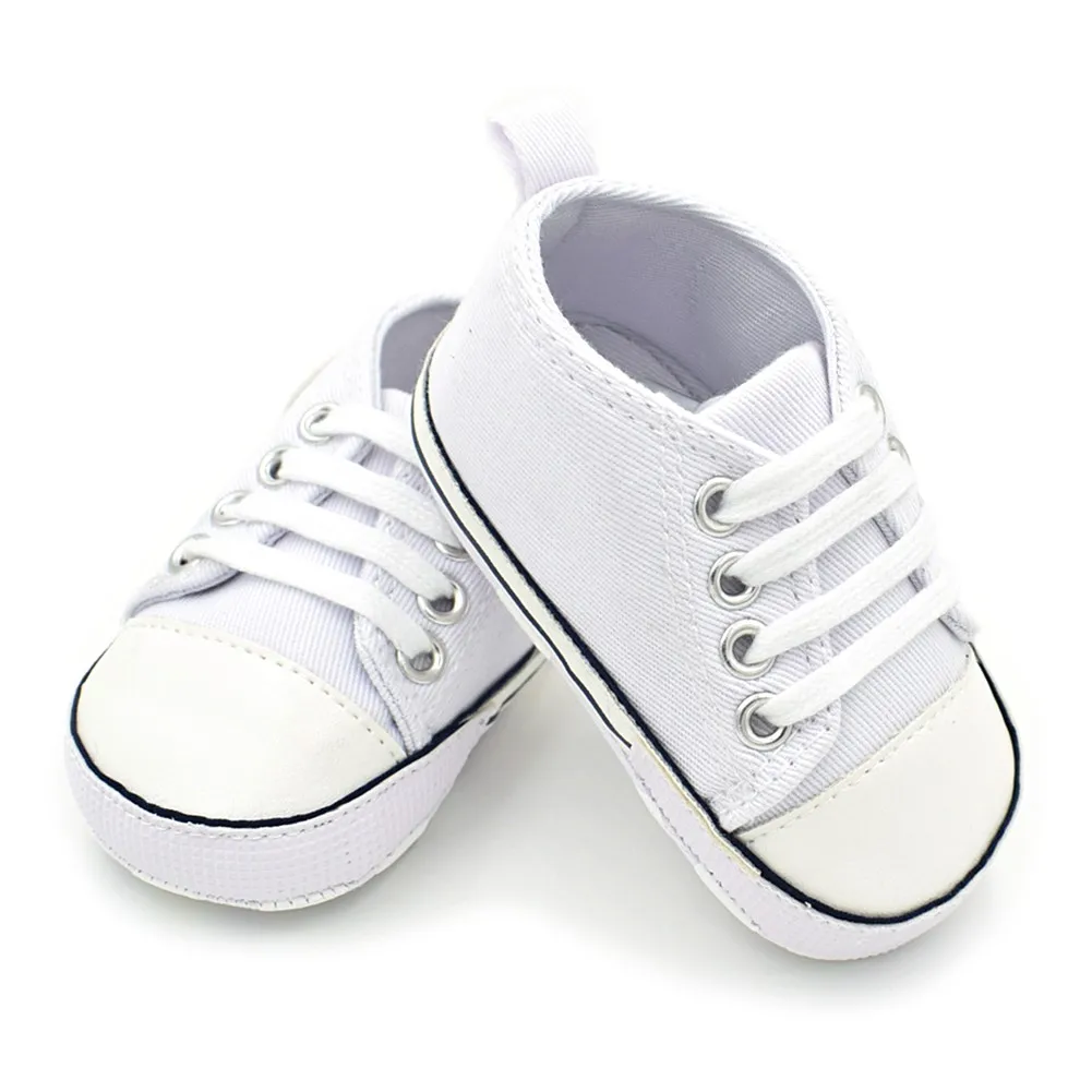 New Baby Shoes Canvas Sneakers Newborn Baby Boys Girls First Walkers Shoes Infant Toddler Soft Sole Anti-slip Crib Shoes
New Baby Shoes Canvas Sneakers Newborn Baby Boys Girls First Walkers Shoes Infant Toddler Soft Sole Anti-slip Crib Shoes
