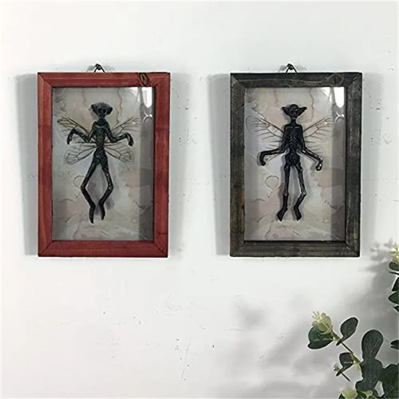 Dark Specimen Small Photo Frame Horror Mummy Photo Frame Ornament Retro Halloween Hanging Decoration for Home
Dark Specimen Small Photo Frame Horror Mummy Photo Frame Ornament Retro Halloween Hanging Decoration for Home
