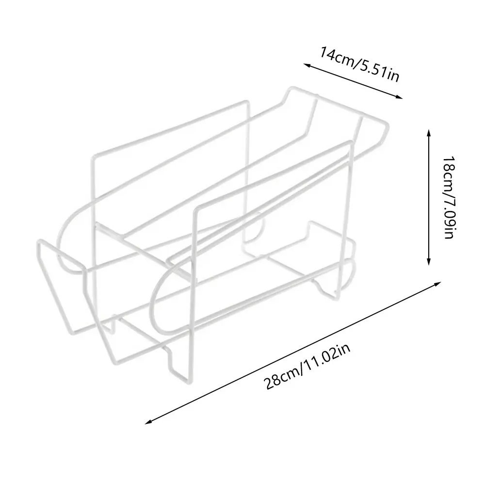 New Kitchen Refrigerator Fresh Drink Beer Cola Cans Storage Rack Solid Double-layer Finishing Shelf Beverage Cans Storage Rack
New Kitchen Refrigerator Fresh Drink Beer Cola Cans Storage Rack Solid Double-layer Finishing Shelf Beverage Cans Storage Rack