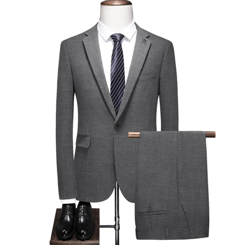 (Пиджак + брюки) мужские облегающие костюмы из 2 предметов индивидуальный Мужской Блейзер оверсайз платье костюм для жениха свадьбы мужской ... 
(Пиджак + брюки) мужские облегающие костюмы из 2 предметов индивидуальный Мужской Блейзер оверсайз платье костюм для жениха свадьбы мужской ...