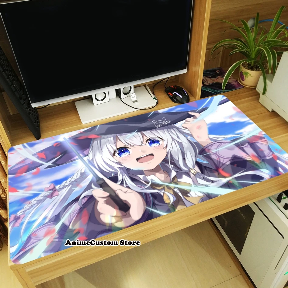 Wandering Witch: The Journey of Elaina Esuteru Thicken Mouse Pad Laptop Gaming Mice Mat Tabletop Keyboard Mat Anti-Slip Playmat
Wandering Witch: The Journey of Elaina Esuteru Thicken Mouse Pad Laptop Gaming Mice Mat Tabletop Keyboard Mat Anti-Slip Playmat