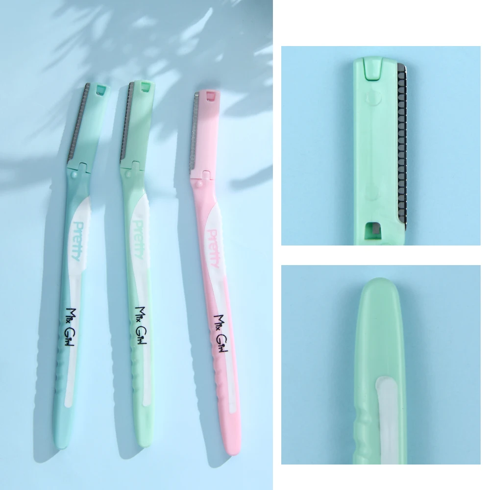 SANIYE 3Pcs/set Eyebrow Trimmer Portable Eyebrow Razor Shaver Eye Brow Shaper Shaping Tool Facial Hair Remover For Women Makeup
SANIYE 3Pcs/set Eyebrow Trimmer Portable Eyebrow Razor Shaver Eye Brow Shaper Shaping Tool Facial Hair Remover For Women Makeup