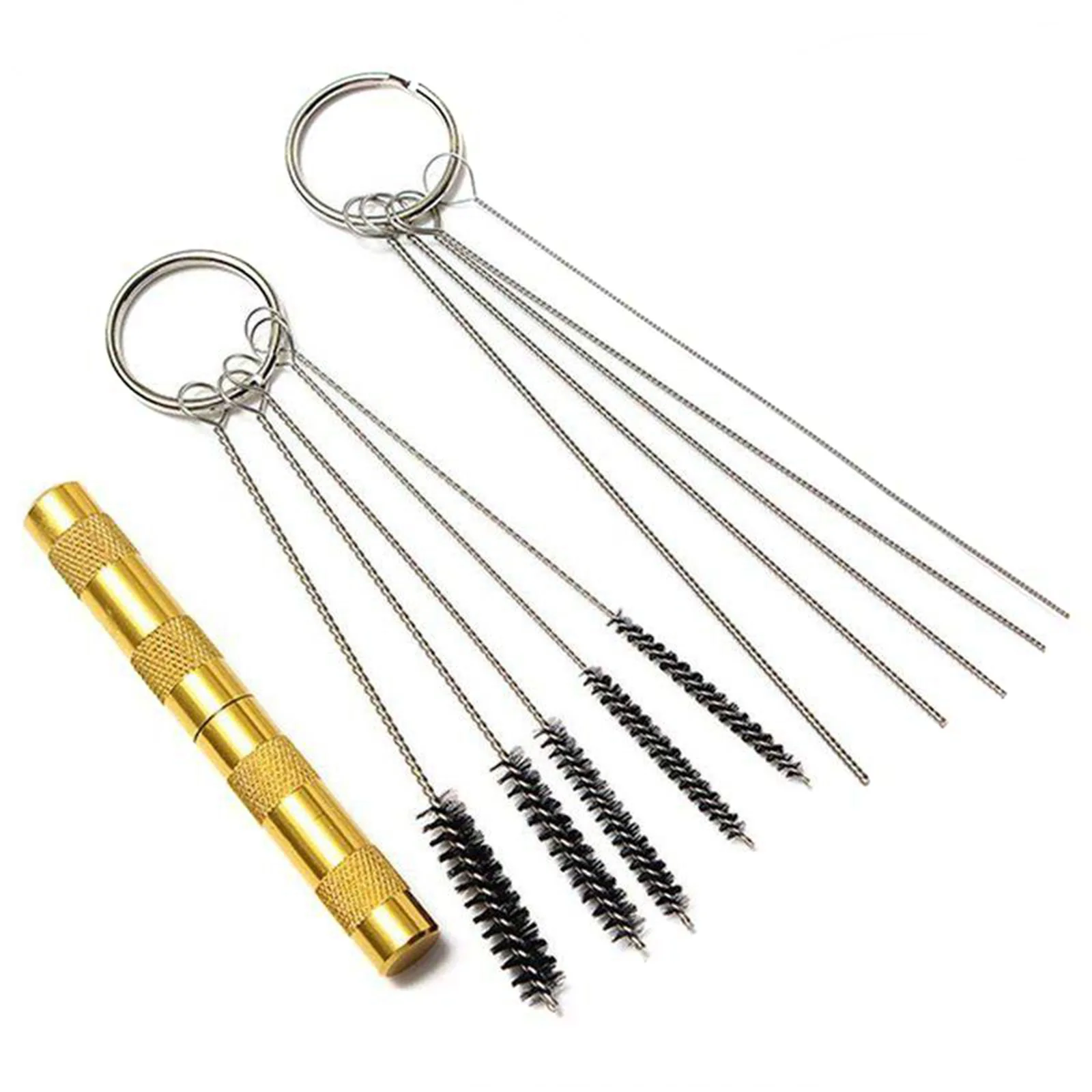 Airbrush Cleaner Accessories with Stainless Steel Brushes and Needle Professional Cleaning Kit Tools EF
Airbrush Cleaner Accessories with Stainless Steel Brushes and Needle Professional Cleaning Kit Tools EF