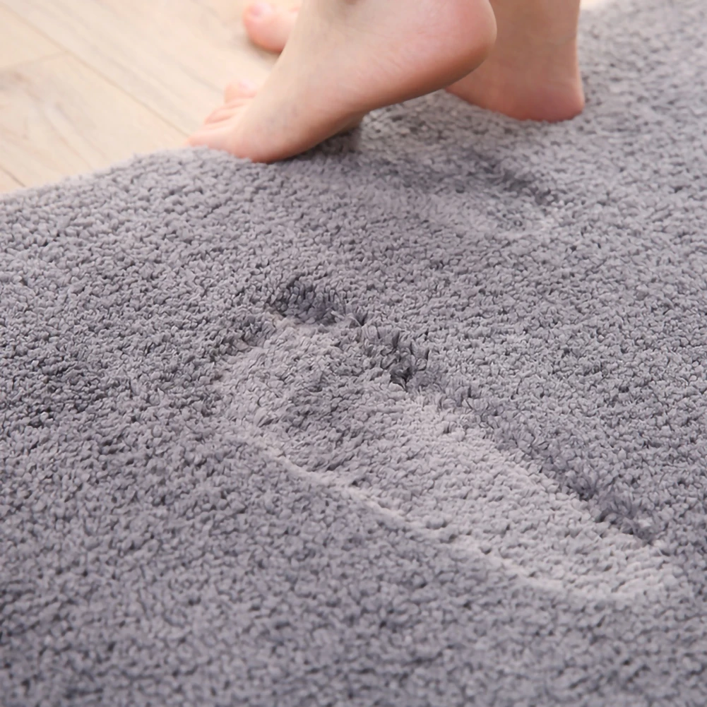 Bathroom Mat Rug(31" x19")Luxurious Soft Fluffy Microfiber Carpet Absorbent Plush Floor Mats Washable Shower Rug
Bathroom Mat Rug(31" x19")Luxurious Soft Fluffy Microfiber Carpet Absorbent Plush Floor Mats Washable Shower Rug