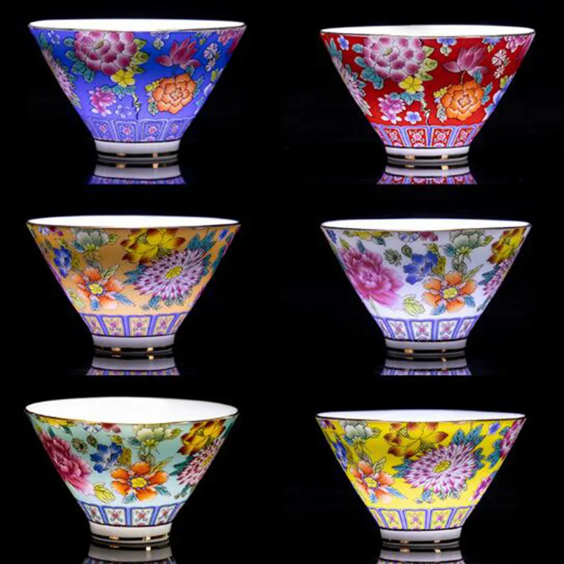 2pcs/set or 6pcs/set Tea Cups Enamel Ceramic Kungfu Tea Set Chinese Style Drinkware for Friend Birthday Creative Gift
2pcs/set or 6pcs/set Tea Cups Enamel Ceramic Kungfu Tea Set Chinese Style Drinkware for Friend Birthday Creative Gift