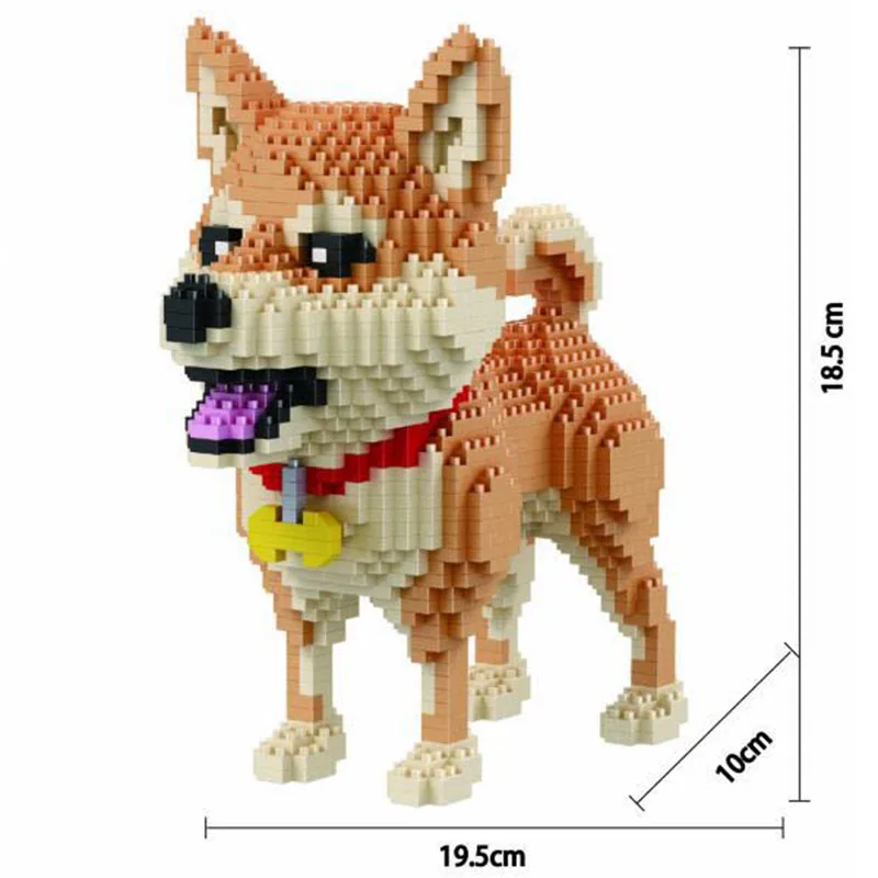Micro Diamond Small Particles Assembly Pets Animals Cute Cartoon Dogs Model Building 3D Animal Blocks Husky Dog Shiba Inu
Micro Diamond Small Particles Assembly Pets Animals Cute Cartoon Dogs Model Building 3D Animal Blocks Husky Dog Shiba Inu