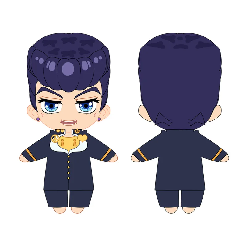 Anime JOJO Bizarre Adventure Higashikata Josuke Cosplay Pillow Plush Doll Plushie Toy Change suit Dress Up Clothing Gift 20cm
Anime JOJO Bizarre Adventure Higashikata Josuke Cosplay Pillow Plush Doll Plushie Toy Change suit Dress Up Clothing Gift 20cm