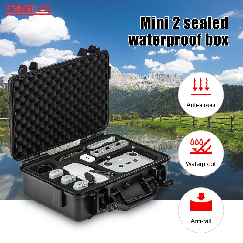 Для DJI Mini 2 Портативный чехол для переноски взрывозащищенный Водонепроницаемый ABS чехол для костюма сумка для хранения для DJI Mavic Mini 2 аксессу...
Для DJI Mini 2 Портативный чехол для переноски взрывозащищенный Водонепроницаемый ABS чехол для костюма сумка для хранения для DJI Mavic Mini 2 аксессу...