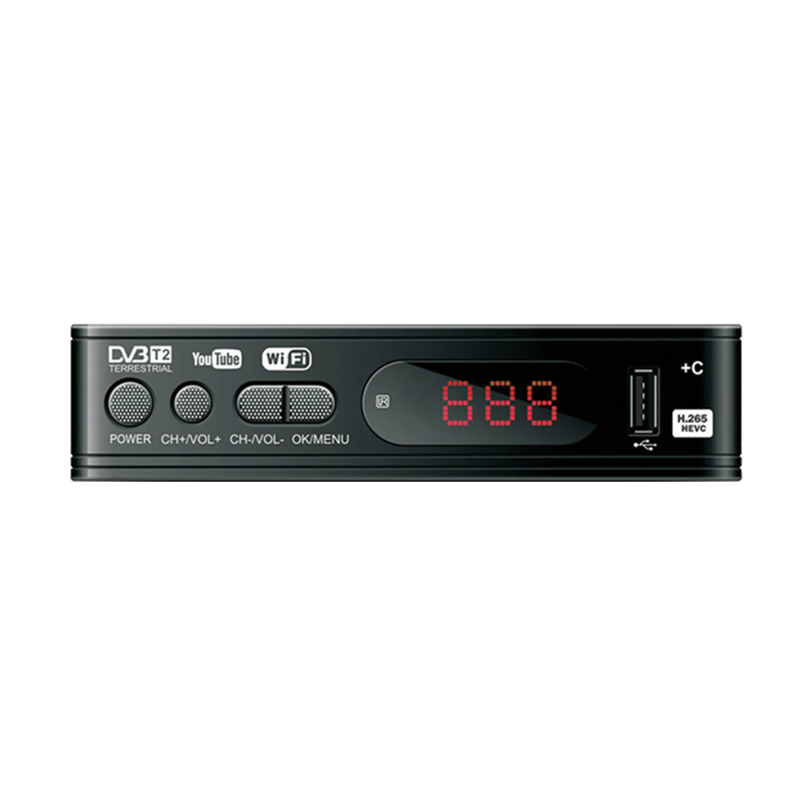 

ТВ-Приставка Smart USB2.0 Wifi PVR EPG Decorder HD 1080P видео H.265 DVB-T2 приемник тюнер цифровой конвертер ТВ-приставка