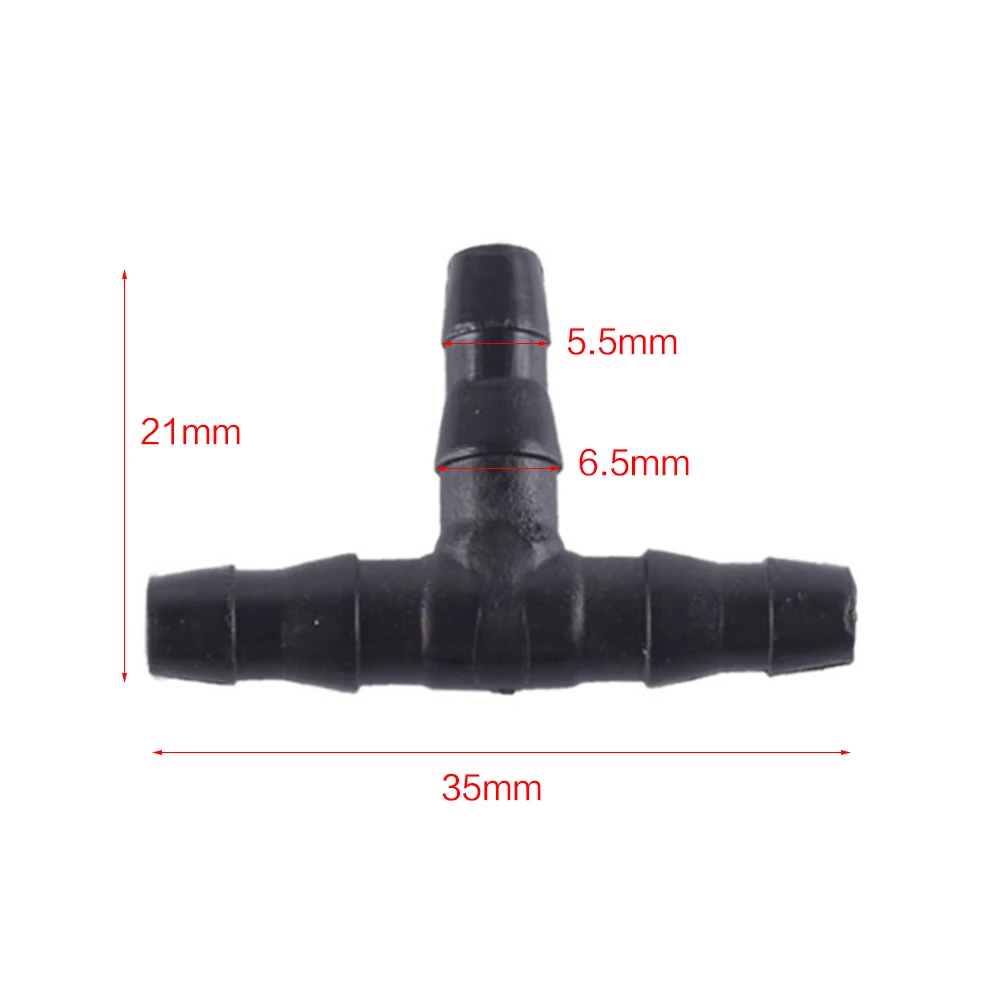 50PCS 4/7mm Tee Capillary Greenhouse Irrigation Accessories Watering Supplies Stable Quality And Long Service Life Practical
50PCS 4/7mm Tee Capillary Greenhouse Irrigation Accessories Watering Supplies Stable Quality And Long Service Life Practical