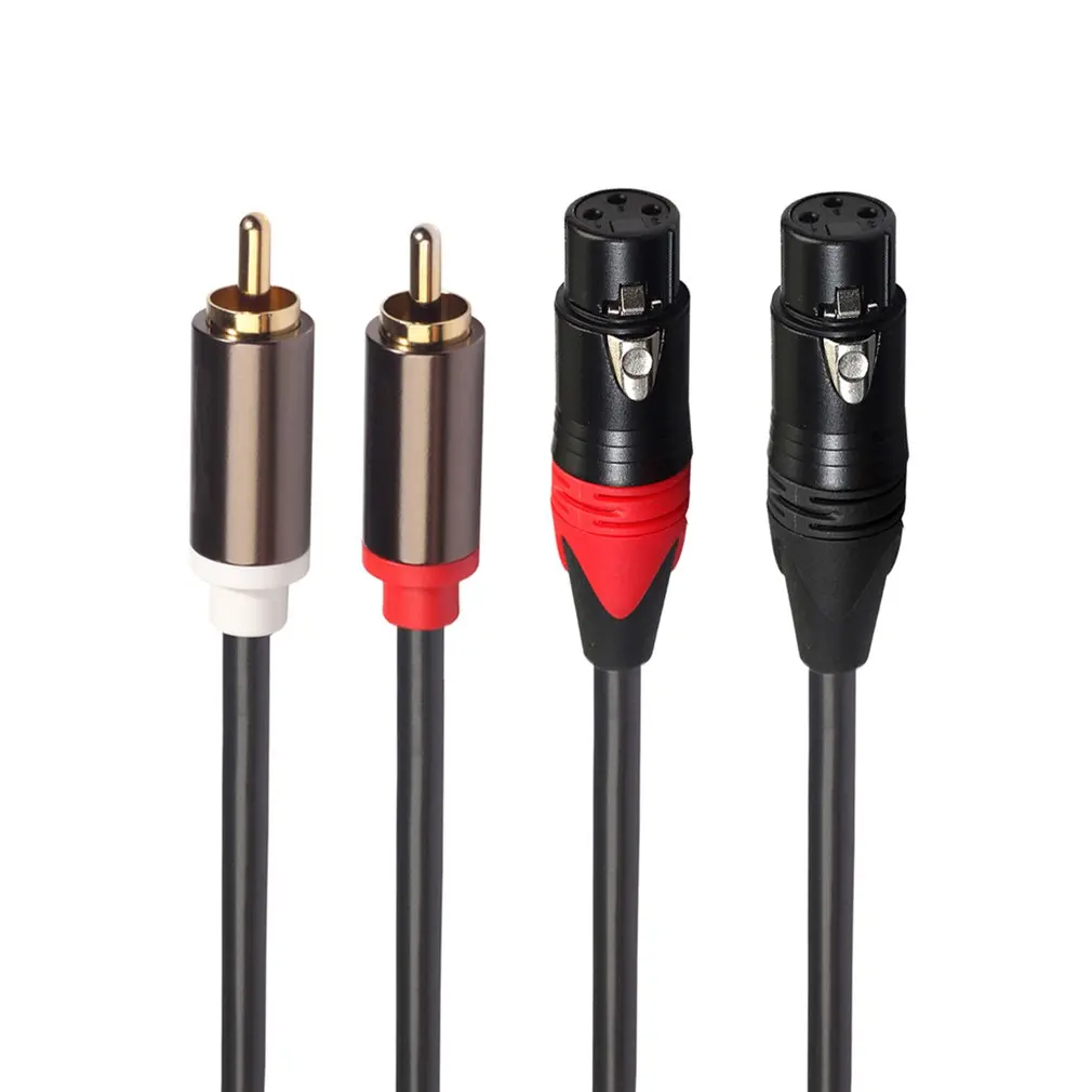 2Rca Male Rotating Double Female Audio Cable Gold-plated Video Line Camera Audio Cable Adapter Durable Cable
2Rca Male Rotating Double Female Audio Cable Gold-plated Video Line Camera Audio Cable Adapter Durable Cable