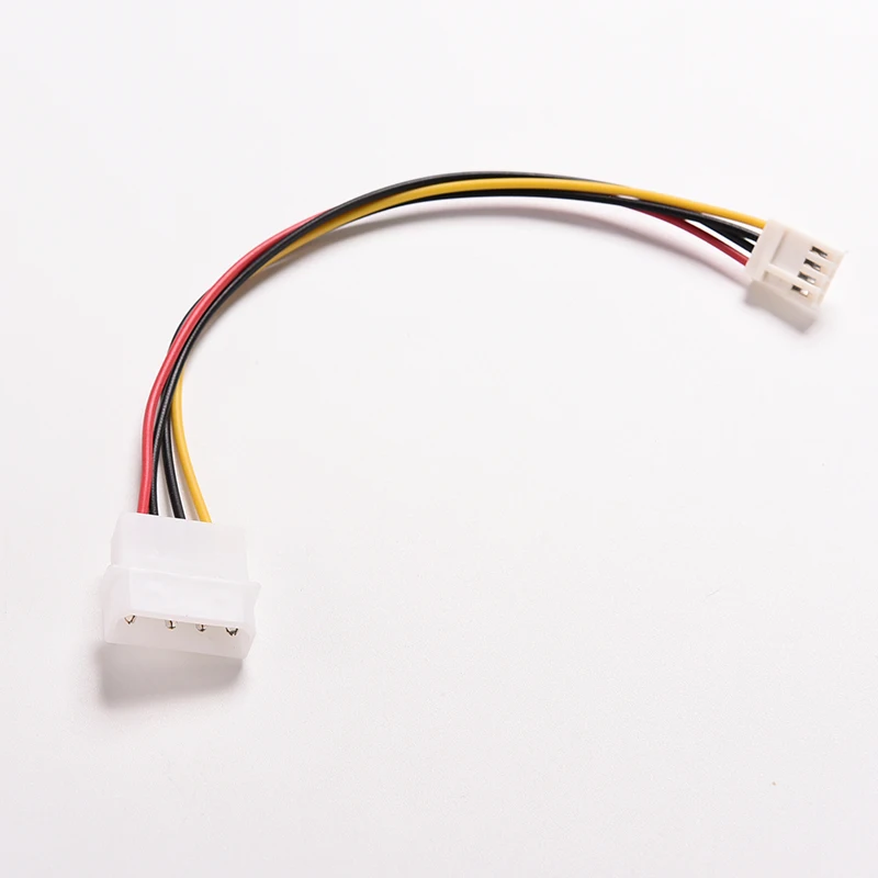 2 шт. 4Pin IDE блок питания для гибких дисков кабель адаптера компьютера ПК большой 4p