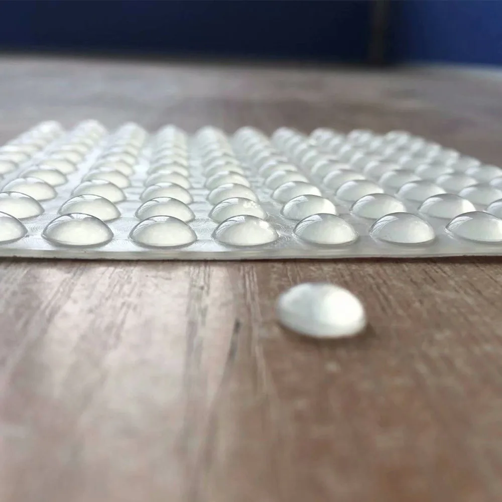 250pcs Rubber Feet Pads Silicone Feet Pads Rubber Bumper Damper Multi-Function Convenient Durable Hemispherical Shape 8*2mm
250pcs Rubber Feet Pads Silicone Feet Pads Rubber Bumper Damper Multi-Function Convenient Durable Hemispherical Shape 8*2mm