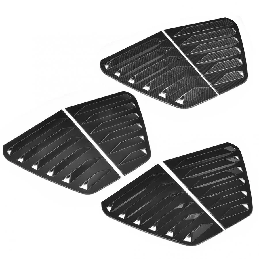 Pair of Side Vent Window Scoop Louver Trim Car Modification Fit for VW R Mk7/Mk7.5 2013-2020 car styling accessories
Pair of Side Vent Window Scoop Louver Trim Car Modification Fit for VW R Mk7/Mk7.5 2013-2020 car styling accessories