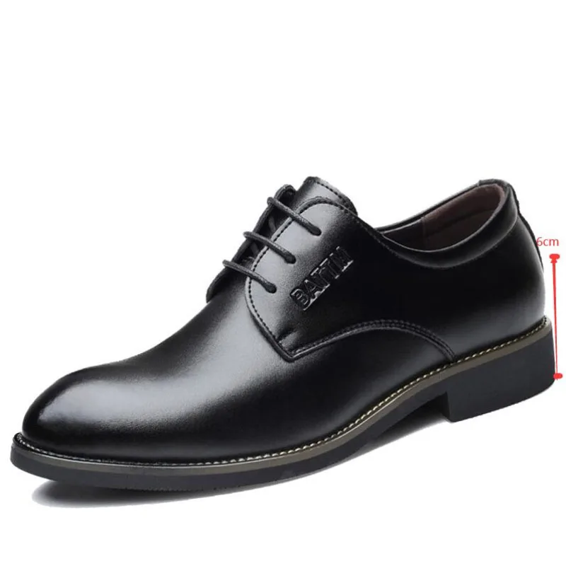 Men Dress Shoes 6 CM Hidden Heel Men's Wedding Shoes Groom Heighten Insole Business Suits Derby Shoes Heeled
Men Dress Shoes 6 CM Hidden Heel Men's Wedding Shoes Groom Heighten Insole Business Suits Derby Shoes Heeled