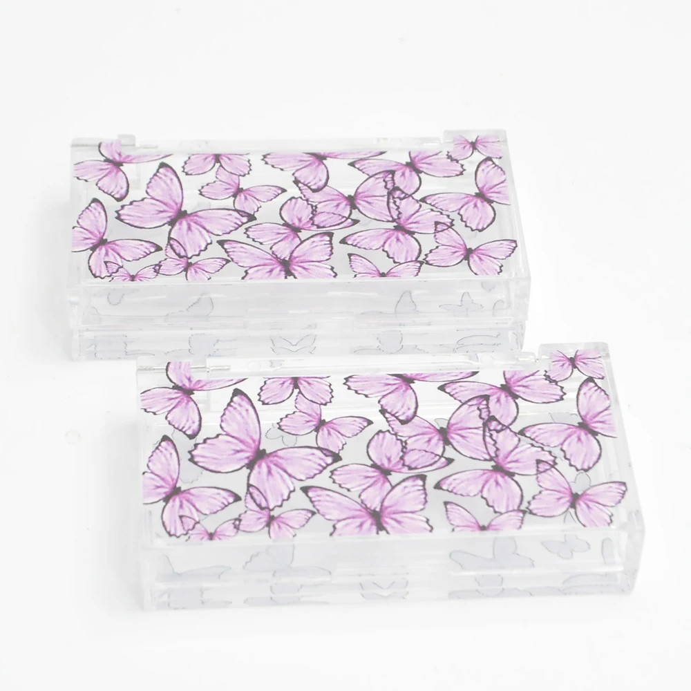 Eyelash Packaging Box Lash Boxes Package Custom Logo Clear Plastic Lavender Butterfly Faux Cils Makeup Custom Logo Case Vendor
Eyelash Packaging Box Lash Boxes Package Custom Logo Clear Plastic Lavender Butterfly Faux Cils Makeup Custom Logo Case Vendor