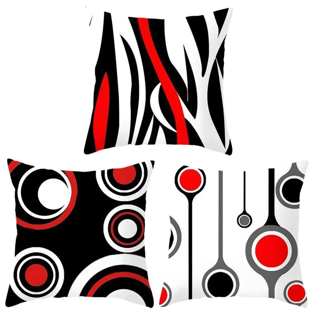 Red And Black Abstract Modern Minimalist Pillow Case Geometric Style Pillow Cover Home Decor Sofa Cushion Cover 45*45cm
Red And Black Abstract Modern Minimalist Pillow Case Geometric Style Pillow Cover Home Decor Sofa Cushion Cover 45*45cm