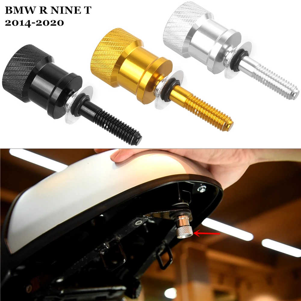 

RNINE T Seats Bolt Removal Tool-less Rear Passenger Seat For BMW R NINET R9T Pure Racer Scrambler 2014-2020 Quick Release Screw