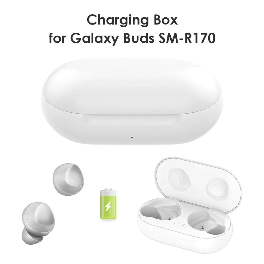 Сменный зарядный бокс для Samsung наушники вкладыши чехол подставка Galaxy Buds SM R170 Bluetooth