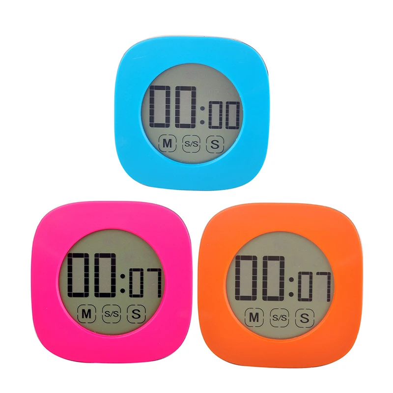 Touch Screen Student Timer Learning Timer With Clock Digital Kitchen Timer Adjustable Mute Kitchen Timer For Cooking Tool
Touch Screen Student Timer Learning Timer With Clock Digital Kitchen Timer Adjustable Mute Kitchen Timer For Cooking Tool