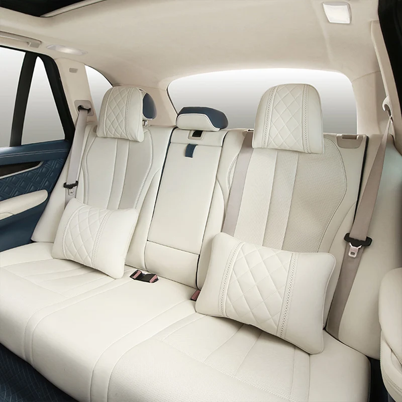 Подголовник Автомобильный из кожи наппа подушка под шею для Mercedes Benz Maybach S-Class