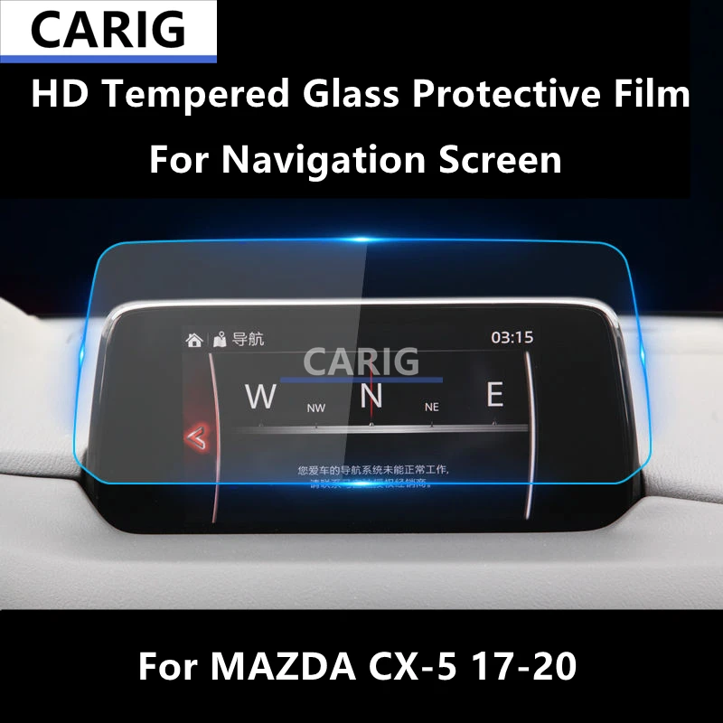 For MAZDA CX-5 17-20 Navigation Screen HD Tempered Glass Protective Film Anti-scratch Repair Film Accessorie Refit
For MAZDA CX-5 17-20 Navigation Screen HD Tempered Glass Protective Film Anti-scratch Repair Film Accessorie Refit