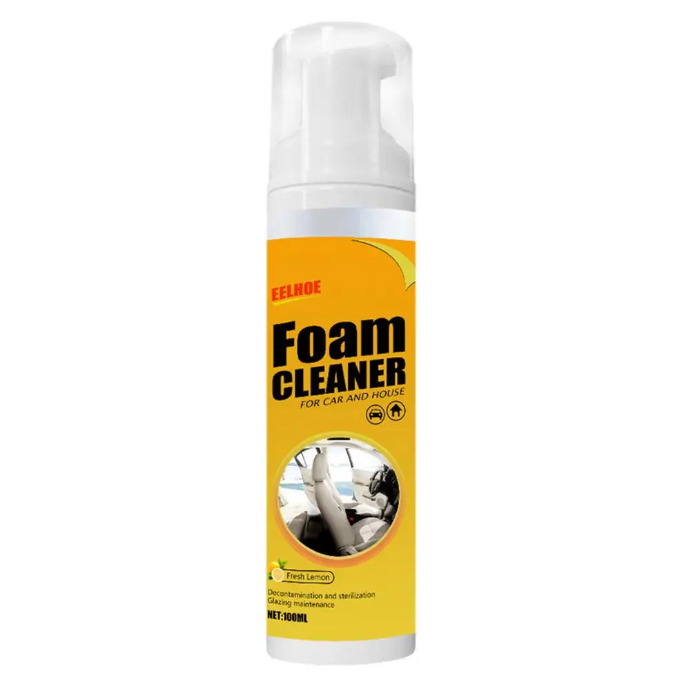 100ml Car Foam Cleaner for House Multi-functional No Flushing Grease-free Cleaner Interior Parts Accessories Renovator Prevent
100ml Car Foam Cleaner for House Multi-functional No Flushing Grease-free Cleaner Interior Parts Accessories Renovator Prevent
