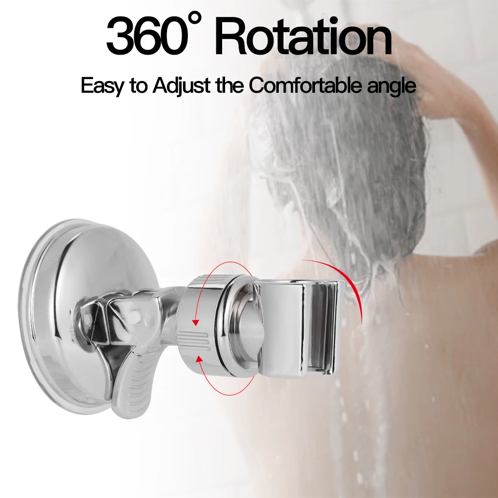 Shower Head Handset Holder Chrome Bathroom Wall Mount Adjustable Suction Bracket Strong Wall Mounted Strong Rack Dropshipping
Shower Head Handset Holder Chrome Bathroom Wall Mount Adjustable Suction Bracket Strong Wall Mounted Strong Rack Dropshipping