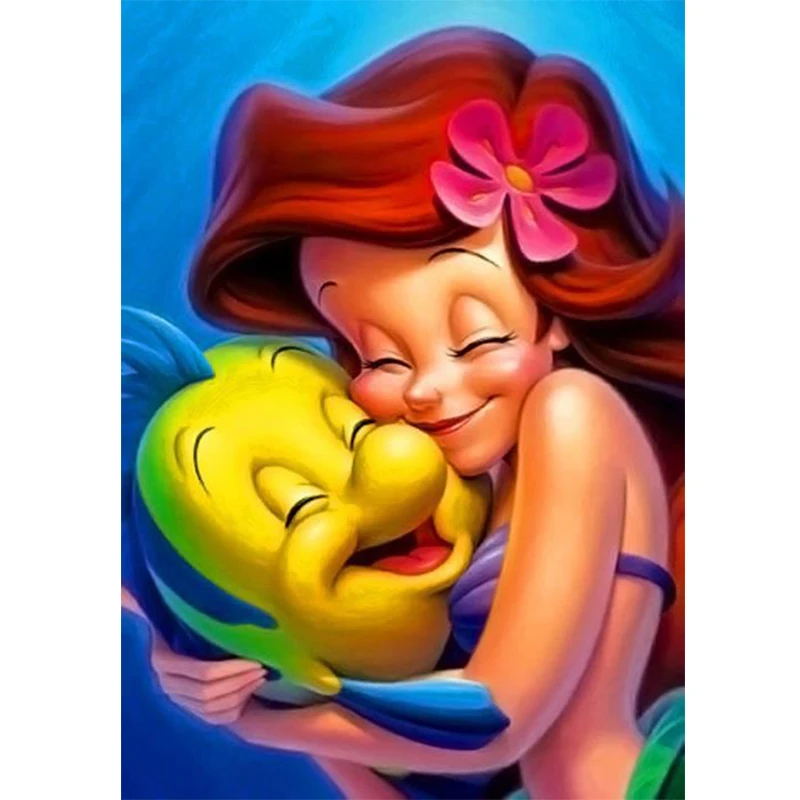 DisneyThe Little Mermaid Ariel 5D DIY Diamond Painting full SquareRound Diamond Embroidery Cross Stitch Rhinestone Mosaic decor
DisneyThe Little Mermaid Ariel 5D DIY Diamond Painting full SquareRound Diamond Embroidery Cross Stitch Rhinestone Mosaic decor