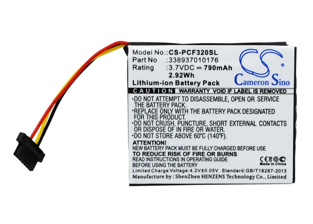 Cameron Sino 790mAh Battery for Pioneer AVIC-F320BT,AVIC-F310BT,AVIC-F,AVIC-U,AVIC-F220,AVIC-F3210BT,AVIC-U220 ,338937010176
Cameron Sino 790mAh Battery for Pioneer AVIC-F320BT,AVIC-F310BT,AVIC-F,AVIC-U,AVIC-F220,AVIC-F3210BT,AVIC-U220 ,338937010176
