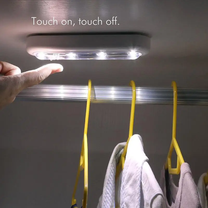 Motion Sensor Light Wireless 4 LED Night Light USB Rechargeable Closet Light Wardrobe Smart Lamp Backlight For Kitchen Cabinets
Motion Sensor Light Wireless 4 LED Night Light USB Rechargeable Closet Light Wardrobe Smart Lamp Backlight For Kitchen Cabinets