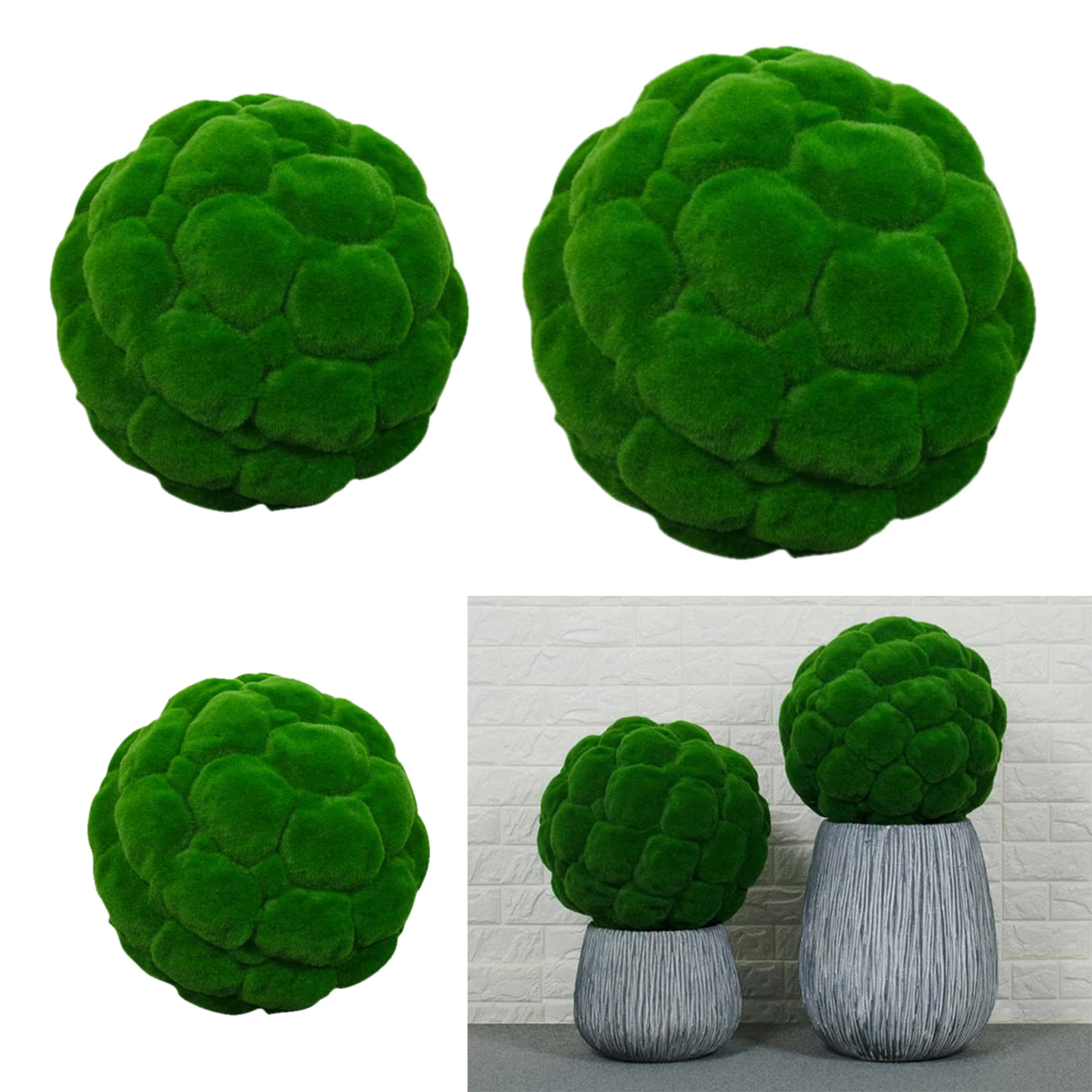 Simulation Moss Decorative Ball Floral Fairy Gardens Landscape Crafting Holidays Wall Aquarium Decor Props Ornament
Simulation Moss Decorative Ball Floral Fairy Gardens Landscape Crafting Holidays Wall Aquarium Decor Props Ornament