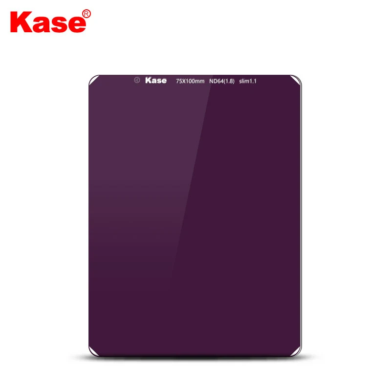 

Kase 1.1mm Slim Wolverine Shock Resistant Neutral Density Filter - 75x100mm ND8 / ND64 / ND1000