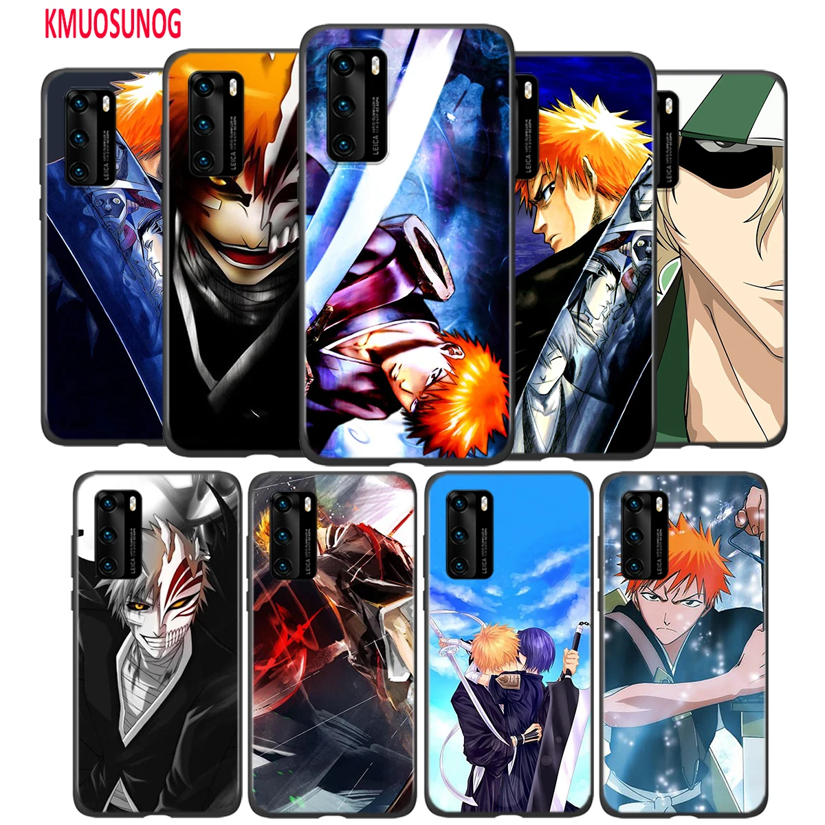 Black Silicone Cover Bleach Anime Kurosaki Ichigo For Huawei P40 P30 P20 Pro P10 P9 P8 Lite E Plus 2019 2017 Phone Case
Black Silicone Cover Bleach Anime Kurosaki Ichigo For Huawei P40 P30 P20 Pro P10 P9 P8 Lite E Plus 2019 2017 Phone Case