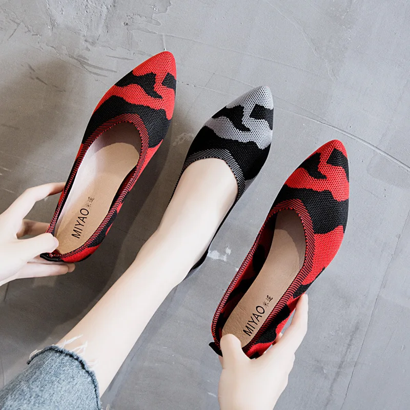 shoes women's spring style flying woven comfortable soft sole one foot knitted single shoes pointed Korean fashion casual flat
shoes women's spring style flying woven comfortable soft sole one foot knitted single shoes pointed Korean fashion casual flat