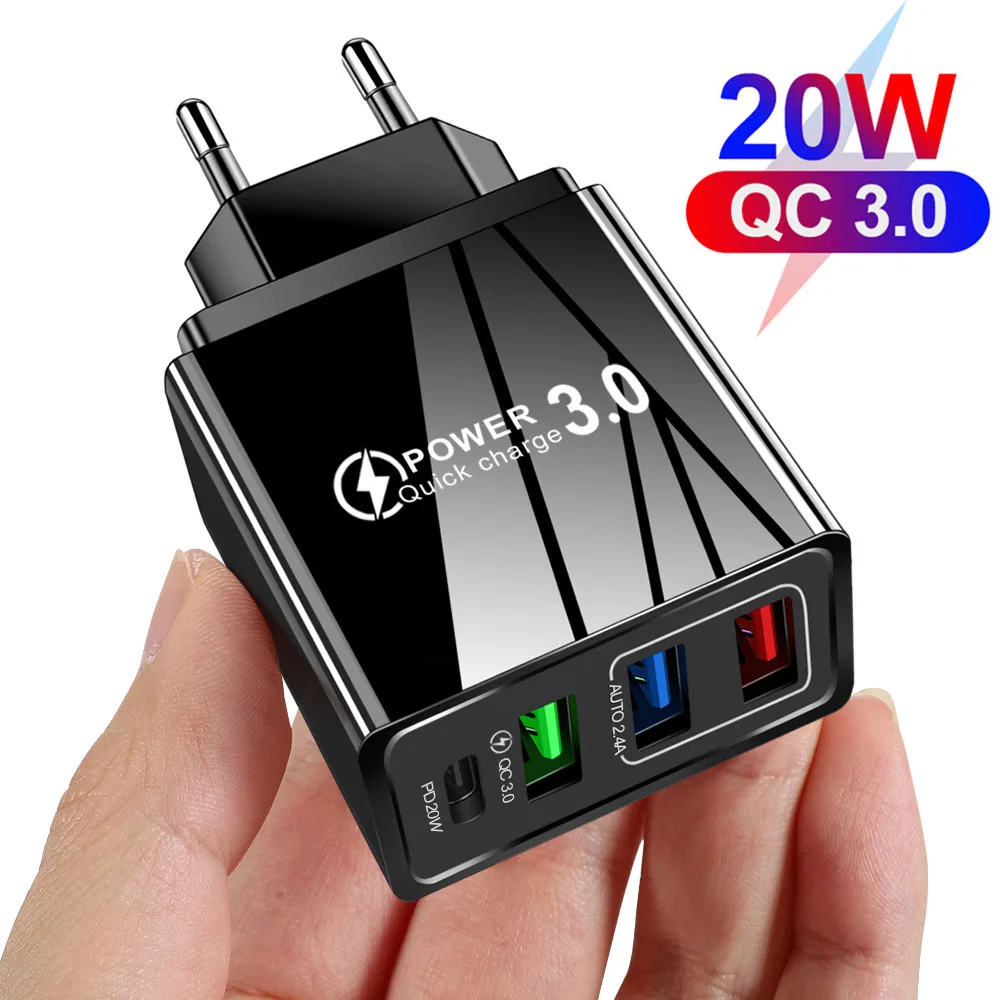 20W PD USB Type C Charger Quick Charge 3.0 for Xiaomi Mobile Phone Charger for iPhone Samsung usb c Fast Charging Phone charger
20W PD USB Type C Charger Quick Charge 3.0 for Xiaomi Mobile Phone Charger for iPhone Samsung usb c Fast Charging Phone charger